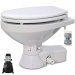 Toaleta elektryczna Jabsco Quiet Flush Regular - 12 V + pompa