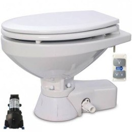 Toaleta elektryczna Jabsco Quiet Flush Regular - 12 V + pompa