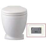 Toaleta elektryczna Jabsco Lite Flush 12 V + panel kotrolny