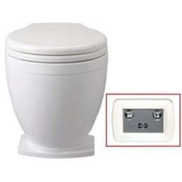 Toaleta elektryczna Jabsco Lite Flush 12 V + panel kotrolny