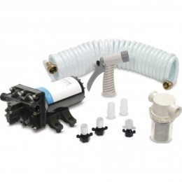 Zestaw do mycia - pompa Problaster 4.0 - 12V - 15,1 l/min + pistolet/przyłącza/filtr