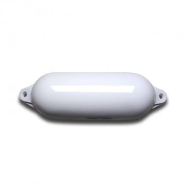 Odbijacz Majoni Eco Fender 5 z dwoma oczkami, biały, nadmuchany, 22x72 cm, z liną