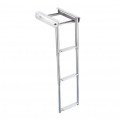 Drabinka teleskopowa inox 4-stopniowa