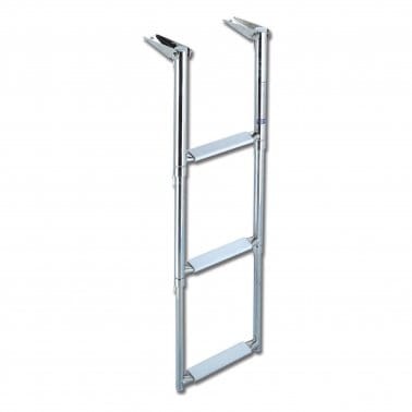 Drabinka teleskopowa inox 3-stopniowa