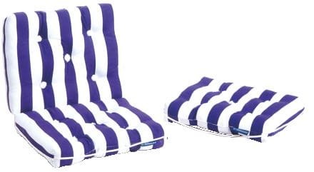 Poduszka Kapok niebiesko-biała