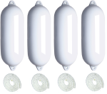 Zestaw 4 białych odbijaczy Majoni