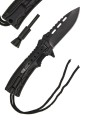 Nóż survivalowy z linką paracord Mil-Tec