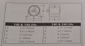 Wentylator liniowy Rule ø 75 mm - 12 V