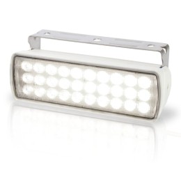 Lampa oświetlenia pokładu SeaHawk XL R z uchwytem, biała obudowa
