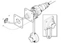 ST1000/ST2000+ Tiller Pilot Plug - wtyk
