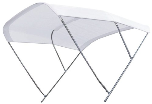 Daszek Sprenger Sunworld Bimini Niro - 3-żebrowy biały
