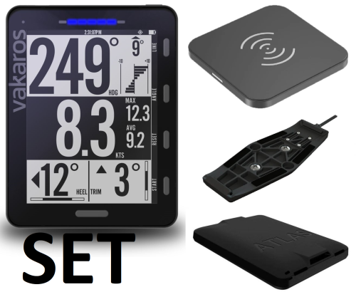 Vakaros Atlas 2 - zestaw (instrument, ładowarka i wspornik)