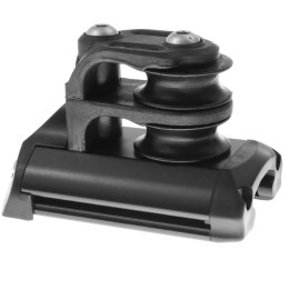 ZAKOŃCZENIE SZYNY ROZMIAR 2 2 ROLKI CZARNE