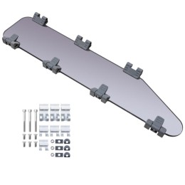 Szyba do okna Lewmar Standard 4R (44) z klamkami