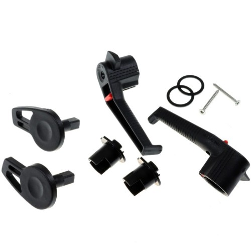 Klamka do luku Lewmar LP/MP/OC - komplet LP, kolor czarny