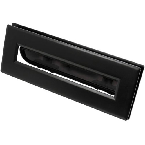 Okno jachtowe Lewmar Flush Mitre otwierane - 115x322 mm, czarna rama, szara szyba