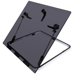 Luk jachtowy Lewmar Flush Profile 70 G3 - 697x697 mm, szara szyba