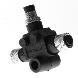 ZŁĄCZKA F-M-F DO PRZEWODU LICZNIKA ŁAŃCUCHA DUAL - AA 9506