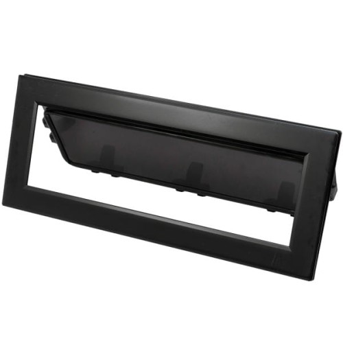 Okno jachtowe Lewmar Flush Mitre otwierane - 200x490 mm, czarna rama, ciemnoszara szyba