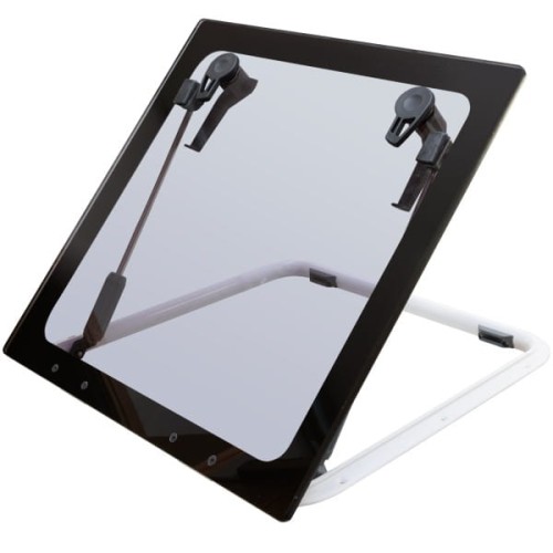 Luk jachtowy Lewmar Flush Profile 60 G2 - 577x577 mm, szara szyba