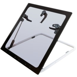 Luk jachtowy Lewmar Flush Profile 70 G2 - 697x697 mm, szara szyba