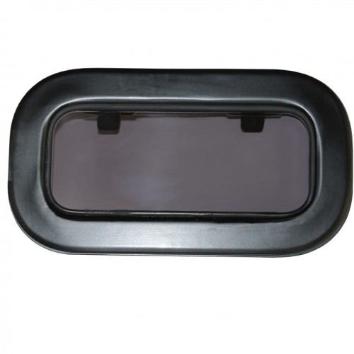 Okno jachtowe Lewmar Flush 0 otwierane - czarna rama