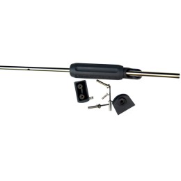 Wspornik luku Lewmar Low Profile / Medium Profile teleskopowy - szary