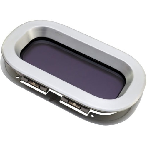 Okno jachtowe Lewmar Atlantic 10 - otwierane, szara szyba