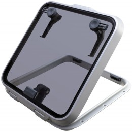 Luk jachtowy Lewmar Ocean 40 - 485x485 mm, z kołnierzem