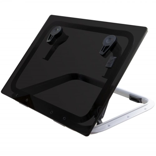 Luk jachtowy Lewmar Flush Profile 30 G2 - 397x527 mm, ciemnoszara szyba