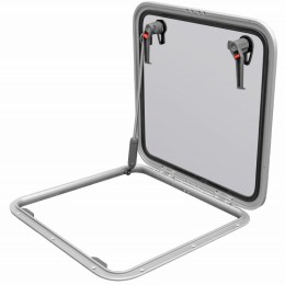 Luk jachtowy Lewmar Low Profile 60 - 577x577 mm, ze wspornikiem