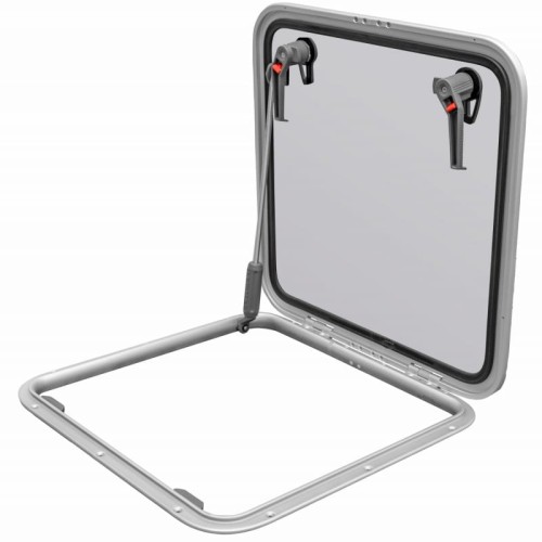 Luk jachtowy Lewmar Low Profile 60 - 577x577 mm, ze wspornikiem