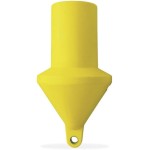 Boja cylindryczna śr. 80 cm - żółta