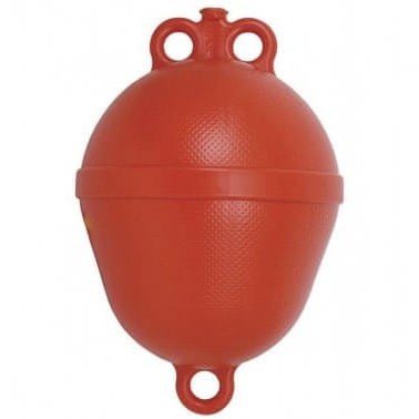 Boja gruszkowa - ∅ 25 cm wys. 39 cm - pomarańczowa