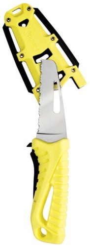 Nóż ratunkowy Wichard Offshore Rescue Knife - fluorescencyjny