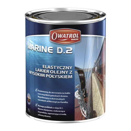 Lakier olejny do drewna Owatrol Marine D.2 (1 l)
