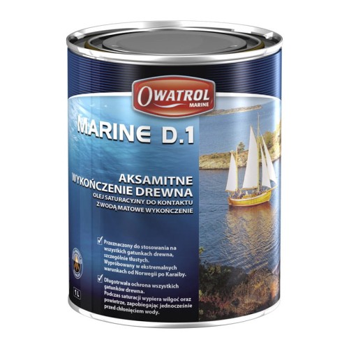 Olej zabezpieczający do drewna Owatrol Marine D.1 (2,5 l)