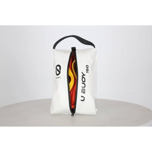 Podkowa ratunkowa nadmuchiwana + lampa (biała torba)