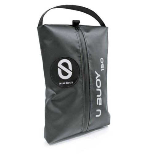 Podkowa ratunkowa nadmuchiwana + lampa (czarna torba)