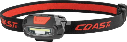 Latarka czołówka COAST LED FL13R - światło białe i czerwone