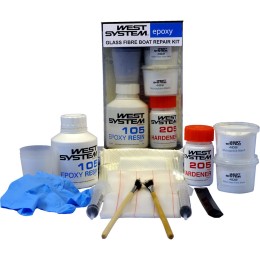 Zestaw naprawczy do kadłubów z włókna szklanego WEST SYSTEM® 105-K