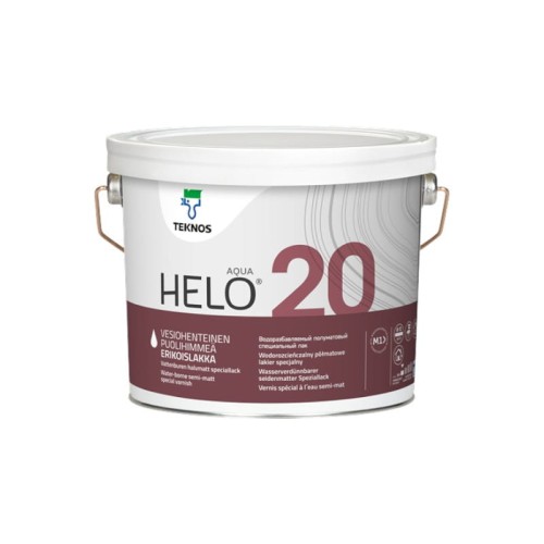 Wodorozcieńczalny lakier półmatowy Teknos HELO AQUA 20 (2,7 l)