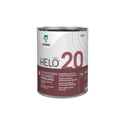 Wodorozcieńczalny lakier półmatowy Teknos HELO AQUA 20 (0,9 l)