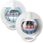 Kompas Plastimo Contest 101 do pochyłej grodzi (biała obudowa)