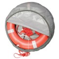 Zestaw koła ratunkowego SOLAS 75 cm, światło ratunkowe, lina 30 m, etui PVC