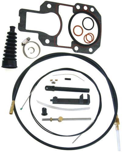 Zestaw linki zmiany biegów Quicksilver wraz z mieszkiem i zestawem uszczelek