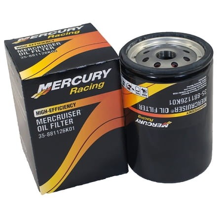 Wysokowydajny filtr oleju Mercury do silników stacjonarnych V8