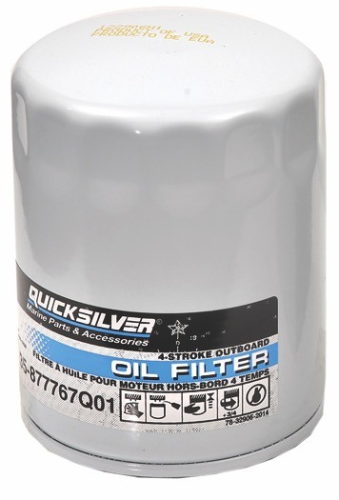 Filtr oleju Quicksilver do silników zaburtowych 135-200 KM