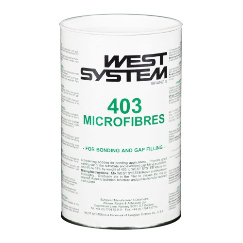Zagęszczacz z włókien celulozy bawełnianej West System 403 Microfibres (0,15 kg)