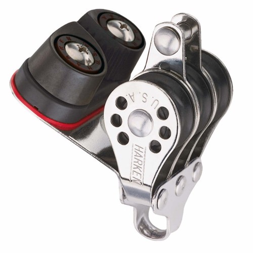 Blok Harken potrójny / knaga / dolny wspornik H 231